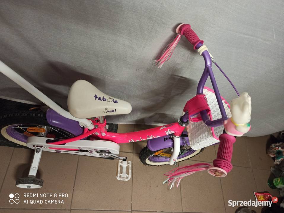 Rowerek Dzieciecy Firmowy Tabou 14 Śliczny Nowy Rowery i akcesoria małopolskie sprzedam