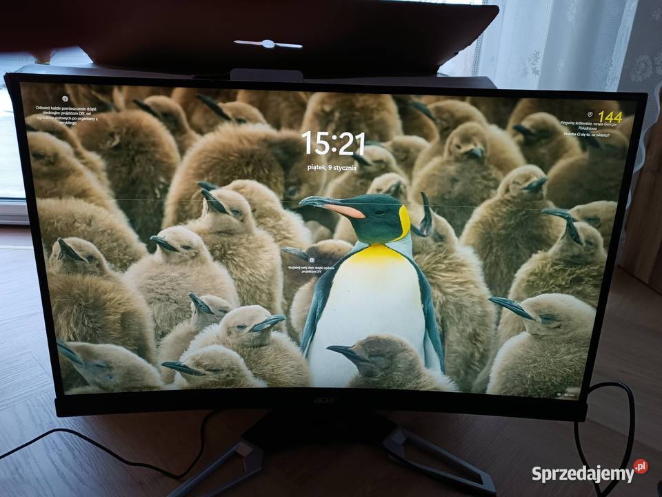 Monitor Gamingowy Acer 27 model XZ271U Monitory i projektory Rurzyca