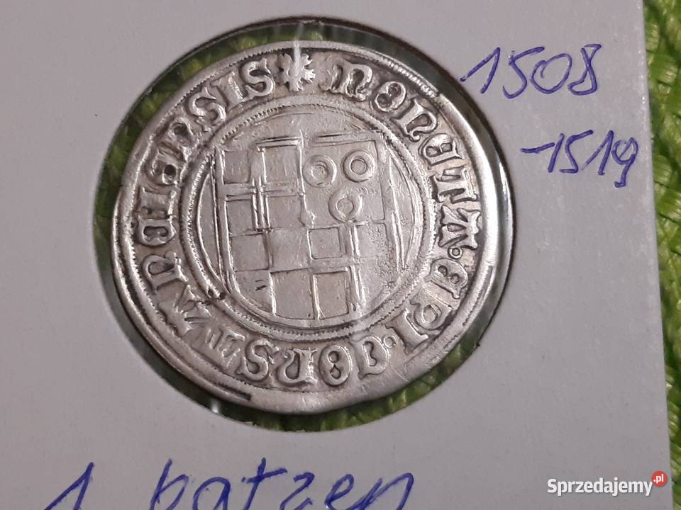 moneta srebrna Niemiec Konstancja z 1508r