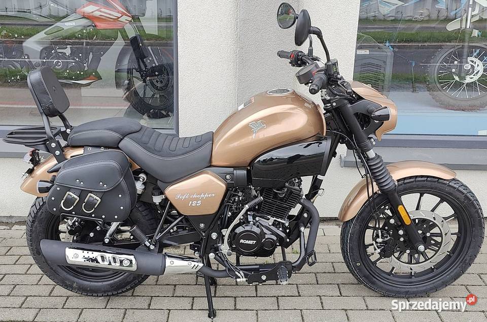 ROMET SOFT CHOPPER 125 EFI EURO 5 2025 SALON Motocykle, skutery, quady Bielsko-Biała