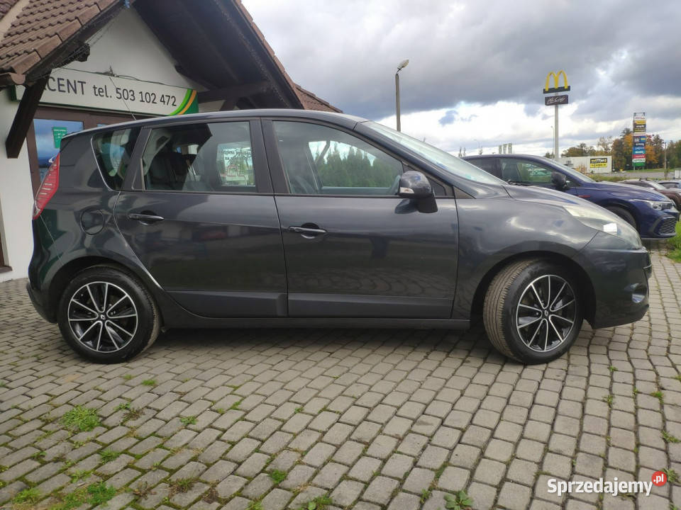 Renault Scenic Bezwypadkowy serwisowany 2 klucze elektryczne lusterka śląskie Ustroń