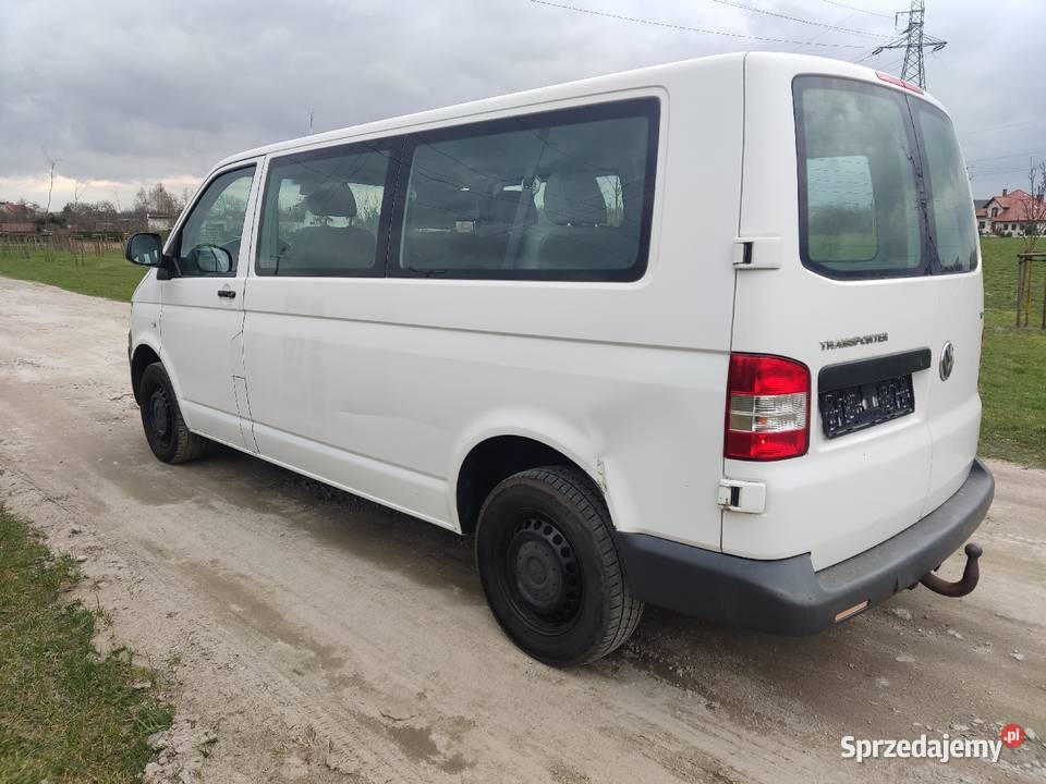 VW T5 20tdi lift 8 osobowy transporter manualna Pawłowo sprzedam