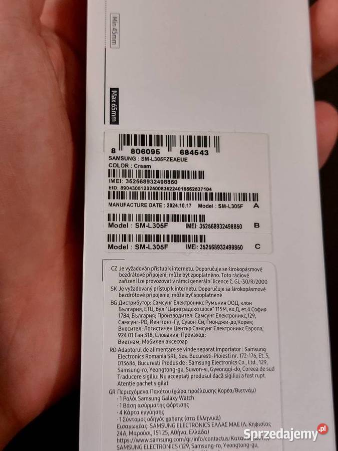 Samsung Galaxy Watch 7 40mm LTE Unisex mazowieckie