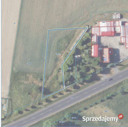 Grunt Działka Przemysłowa Oleśnica Syców 30m Cieśle