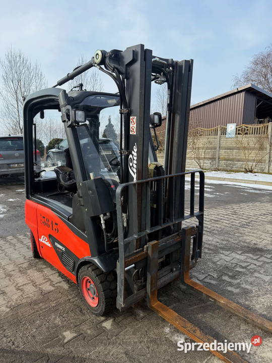 wózek widłowy elektryczny 4kołowy LINDE E16 2017 Działoszyn