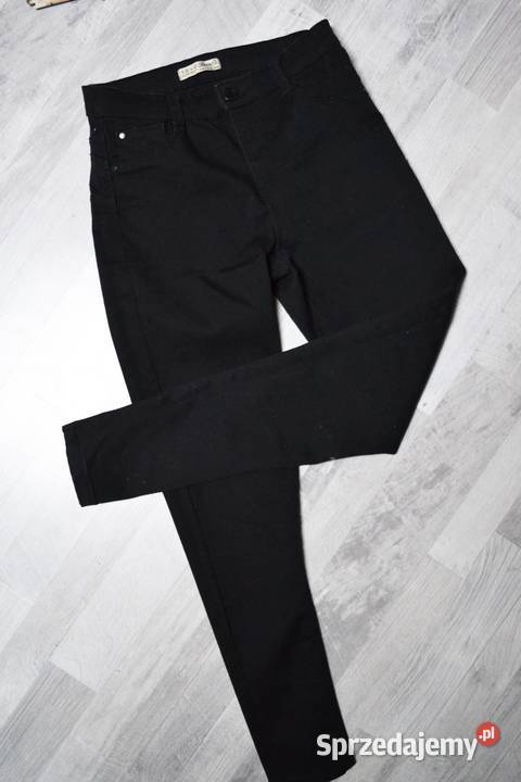 Denim co spodnie czarne proste wysoki stan Płock sprzedam