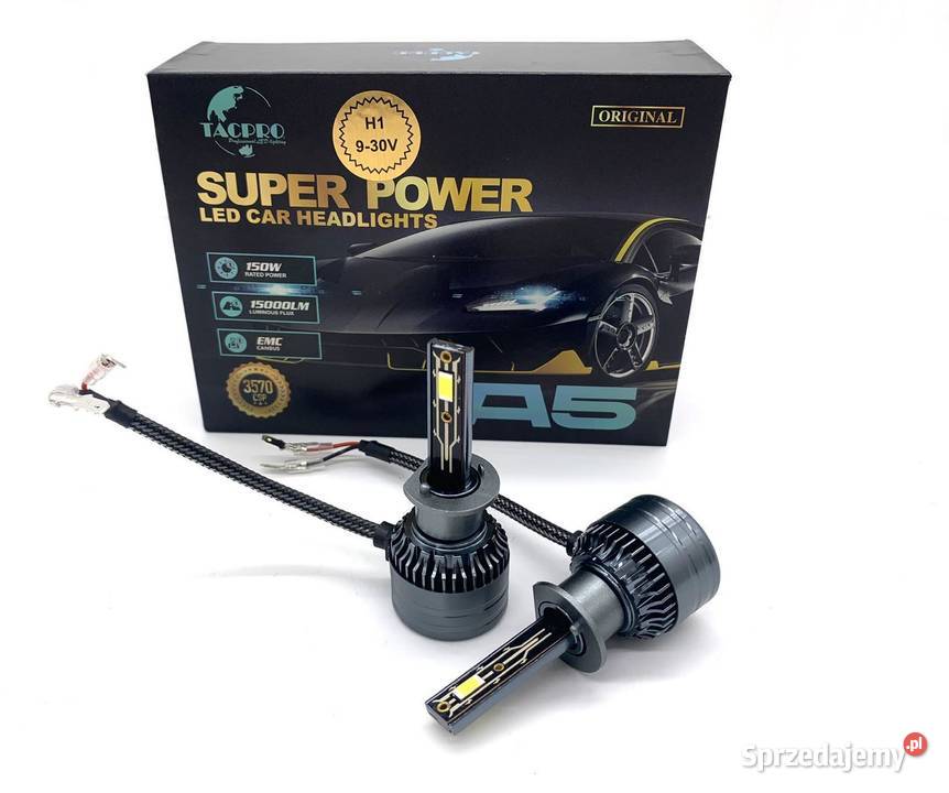 ŻARÓWKA LED H1 930V KOMPLET CANBUS