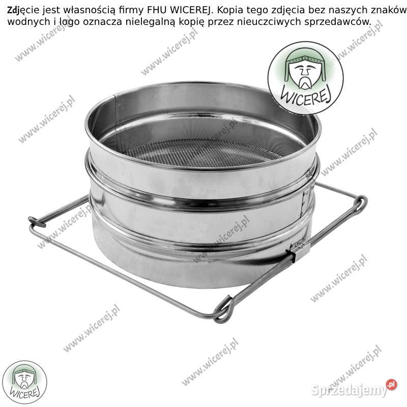 Sito do miodu płaskie podwójne śr 20 filtr do Jaśliska sprzedam