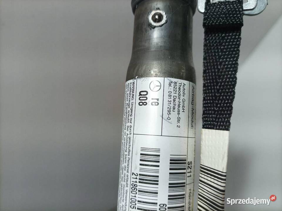 KURTYNA POWIETRZNA AIRBAG PRAWA 6004173009 świętokrzyskie