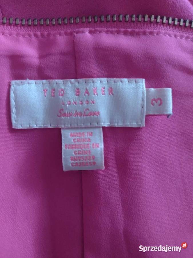 40L TED BAKER Ekskluzywna sukienka letnia NOWA Rozmiar 40(L) Kraków
