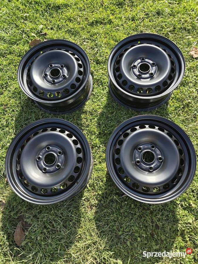 Okazja 4 felgi stalowe 15 opel 5x110 WYSYŁKA stalowe Wadowice