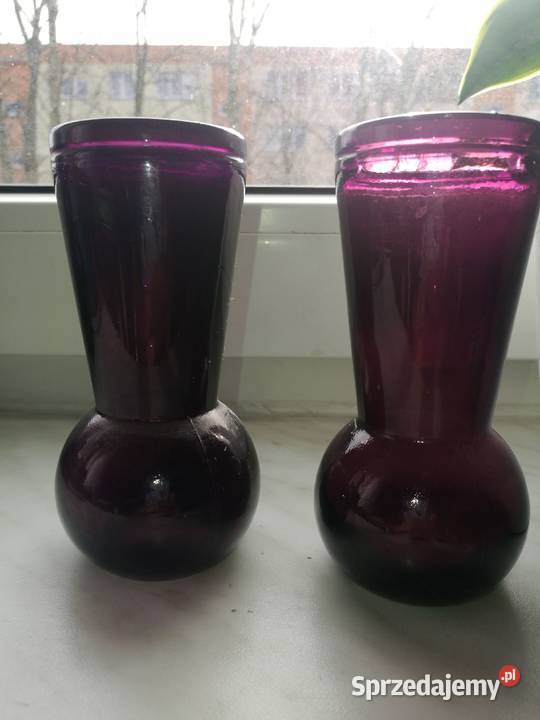 Wazonik prądniczanka fiolet bakłażan Choszczno