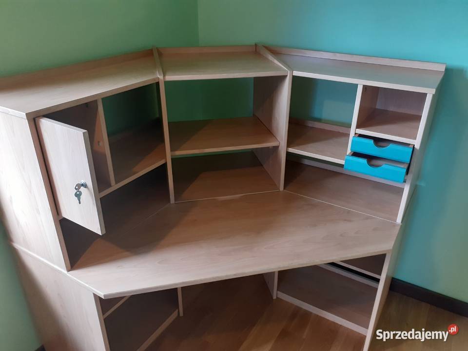 biurko narożne sekretarzyk