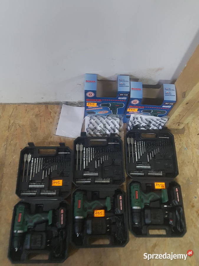 WIERTARKO WKRĘTARKA AKUMULATOROWA 18V 2XAKU 50el Głogowa