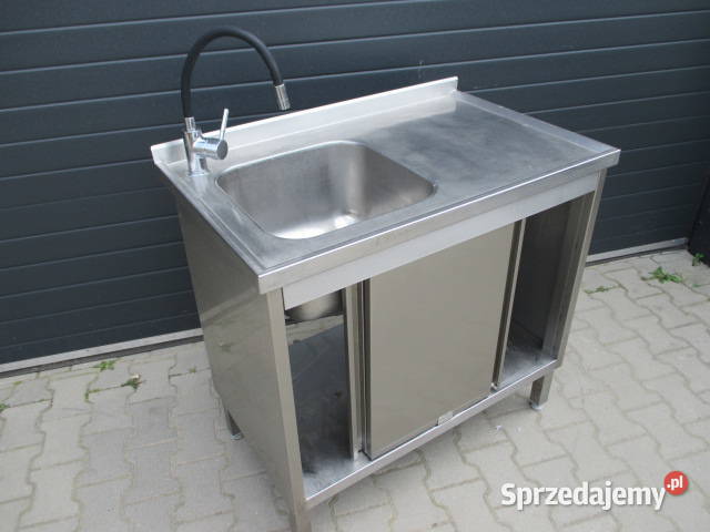 Zlew Gastronomiczny 1 Komorowy Drzwi Suwane Ostrów Wielkopolski