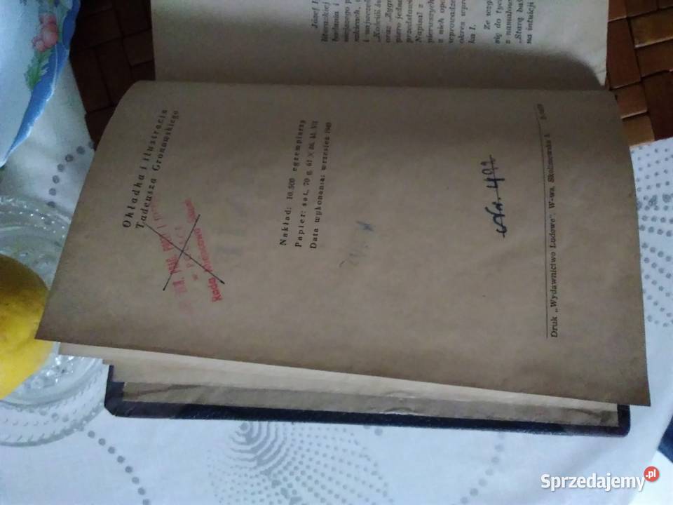 Lubonie powieść z X wieku 1949 r
JIKraszewski twarda z obwolutą Słupsk