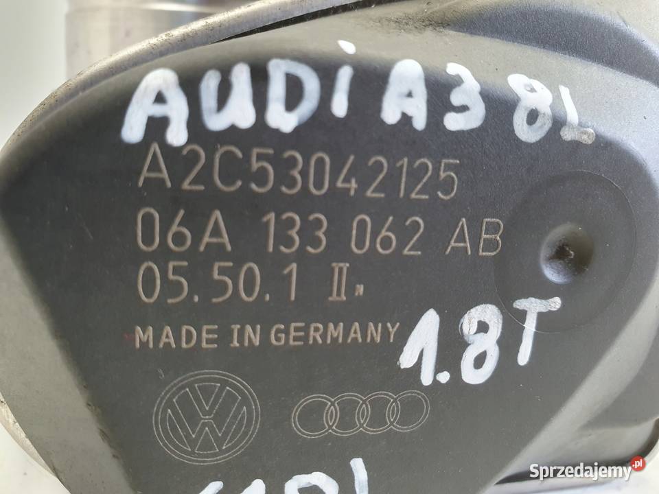 Audi A3 II 8P 16 8V PRZEPUSTNICA 06A133062AB osobowe Przepustnice Janów
