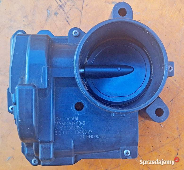 Peugeot Mini Przepustnica Powietrza V76049198001 Rok produkcji 2011 Radom