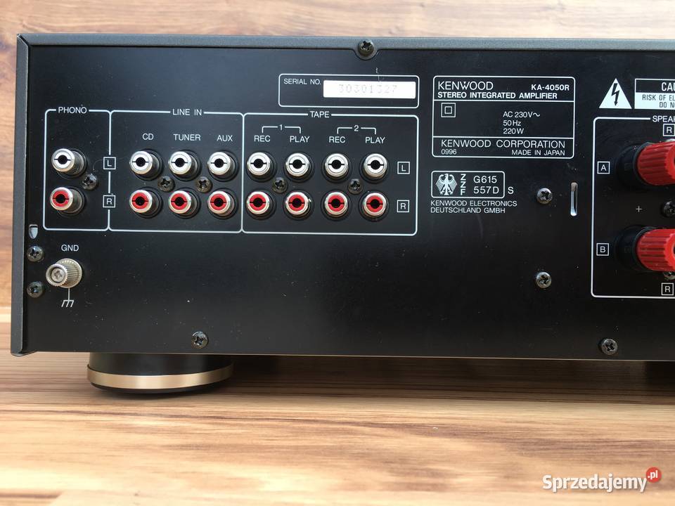 KENWOOD KA4050R MOS FET DRIVE TYTAN made in Audio opolskie Opole