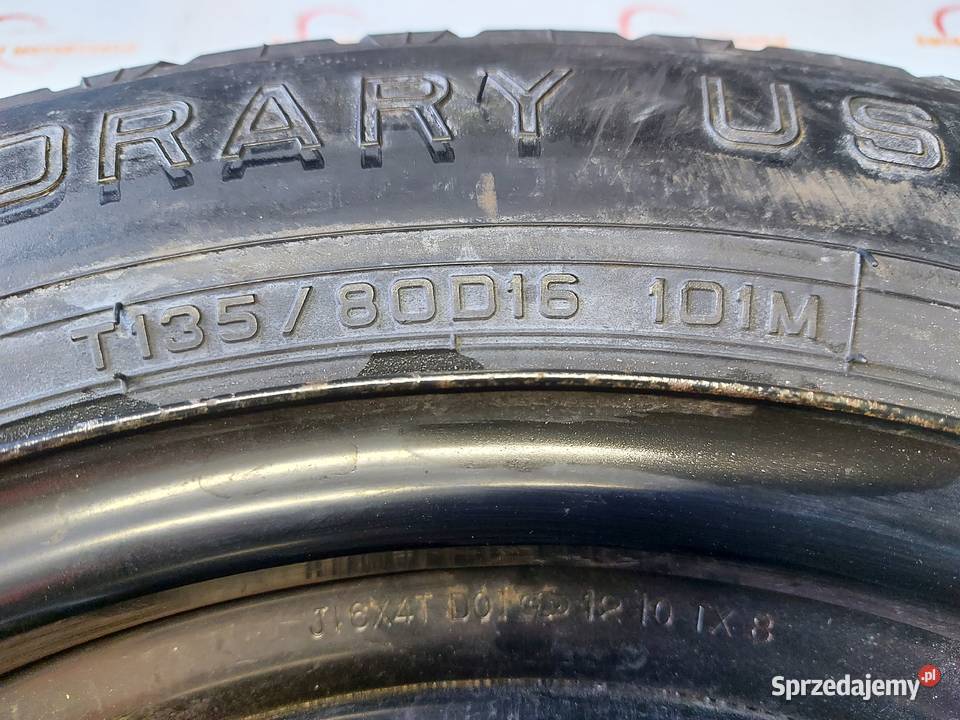 TOYOTA koło dojazdowe 1358016 101M 5x100 Koła dojazdowe Kielce