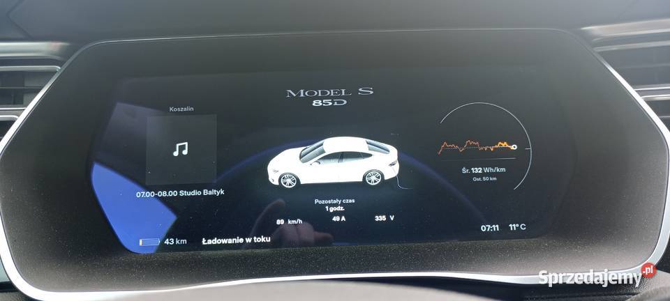Tesla S 85D 4x4 darmowe dożywotnie ładowanie poduszka powietrzna Poznań sprzedam