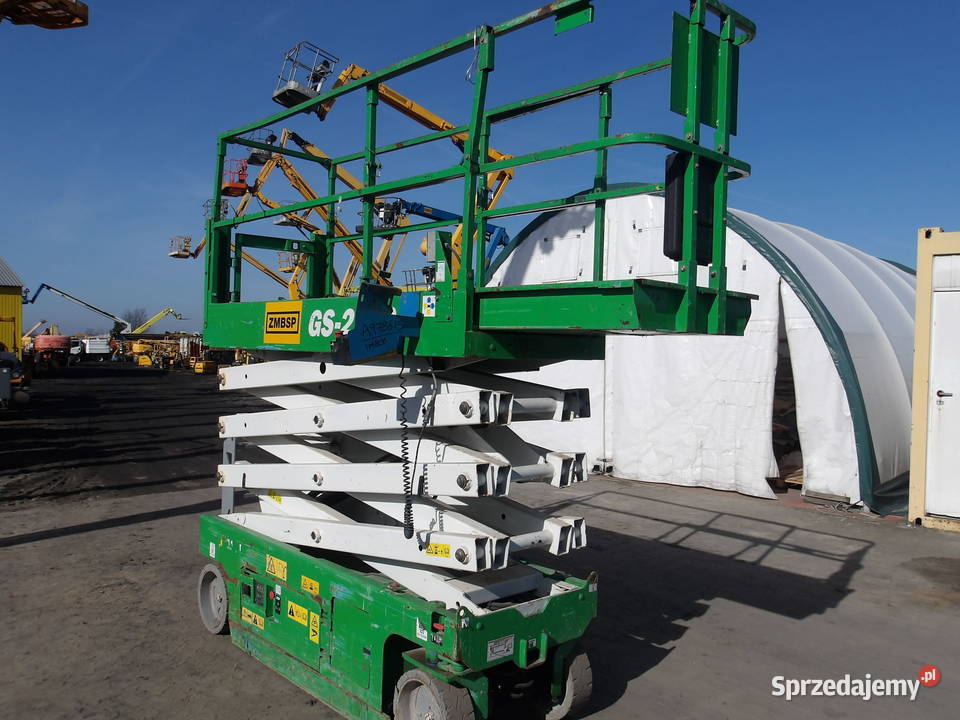Podnośnik nożycowy zwyżka 10m Genie GS2632 sprzedam