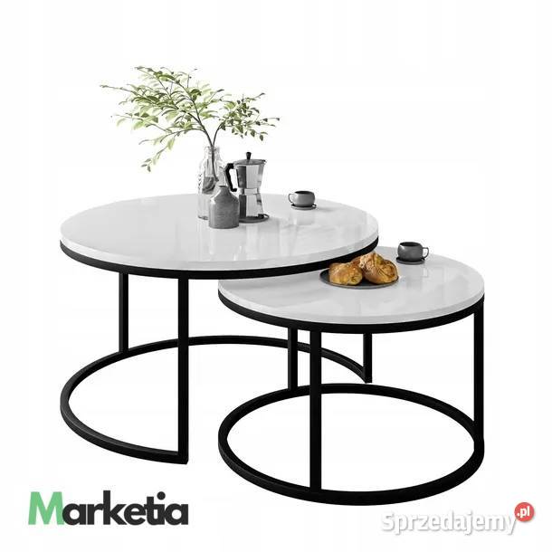 Fabrycznie Nowy Stolik KAWOWY loft okrągłe Łódź