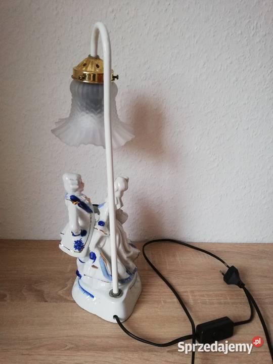 Lampa ozdobna z figurkami Gorlice