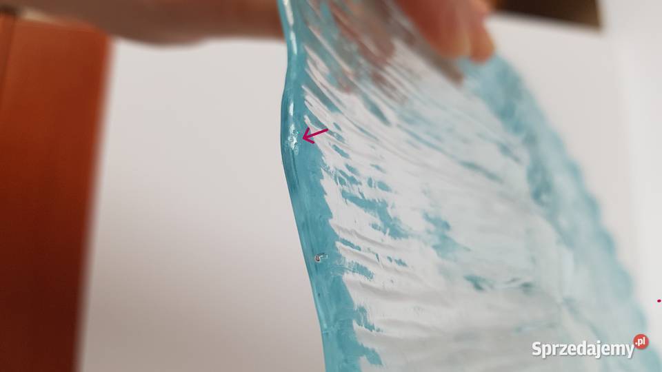 Patera duży talerz Cora ok 31 Ząbkowice kolorowe