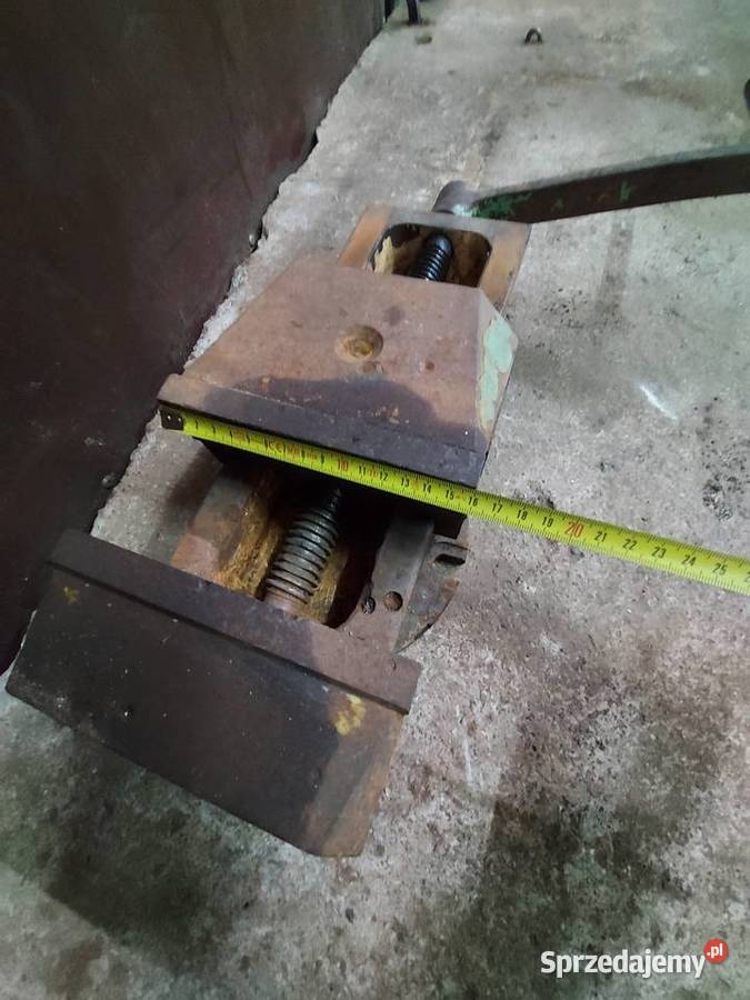 Imadło maszynowe szczęki 160 mm Produkcja