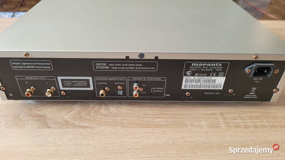 Marantz PM6003 CD6003 niekoniecznie komplet Łódź sprzedam