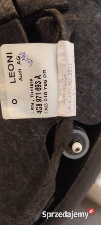 AUDI A7 4G BOCZEK DRZWI LEWY TYŁ 4G8867303D Tapicerki samochodowe dolnośląskie sprzedam