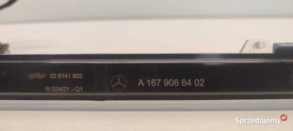 MERCEDES GLE53 A167 OŚWIETLENIE PROGU PRAWEGO