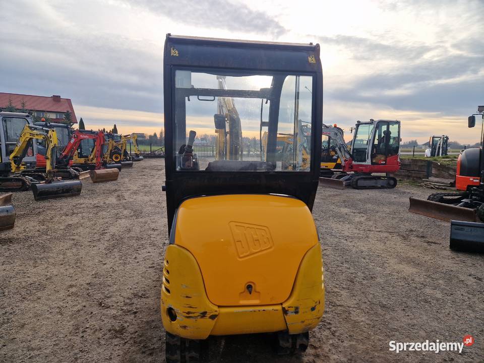 Minikoparka JCB 8018 2001r poszerzane podwozie Ryżki sprzedam
