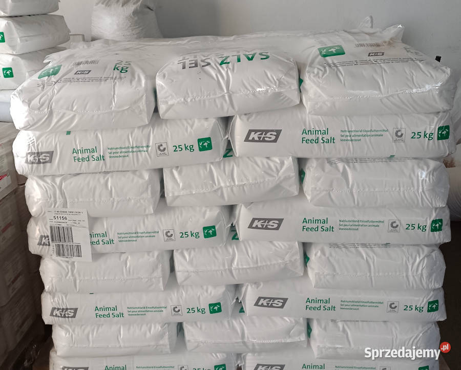 Sól paszowa paleta 40 worków 25 z dostawą