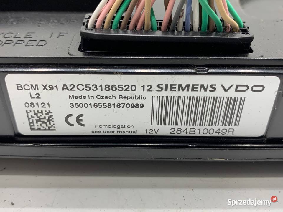 MODUŁ ŚWIATEŁ RENAULT LAGUNA III 284B10049R 0715