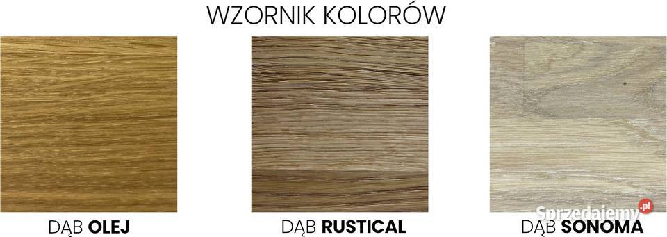 Szafka nocna dębowa VOLCANO TARTAK MEBLE wiele