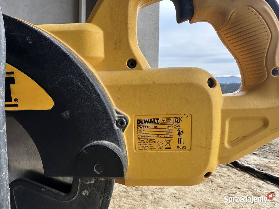 Ukośnika dewalt dws773 małopolskie