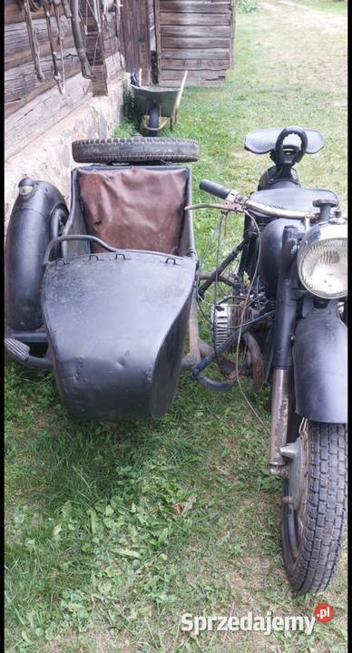 K 750 dniepr mt mw kmz imz ural m 72 1111km Motocykle, skutery, quady Mogilno