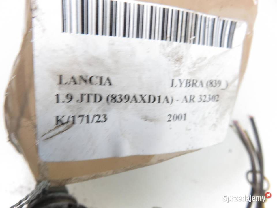 POMPA PALIWA LANCIA LYBRA 19 JTD 0580303010 małopolskie