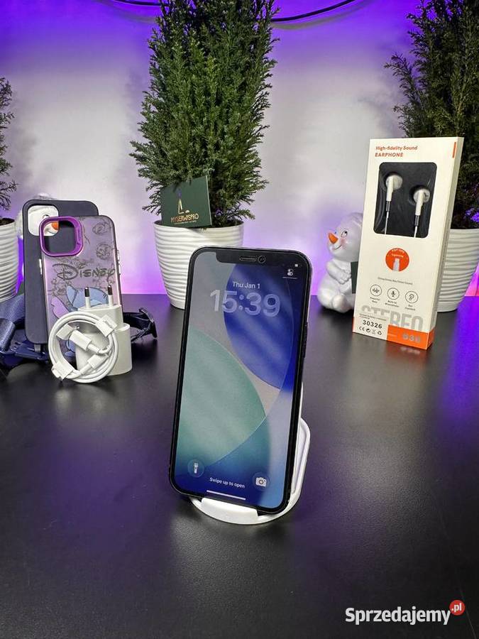 Apple iPhone 12 mini 64GB Bateria 100 Stan Warszawa