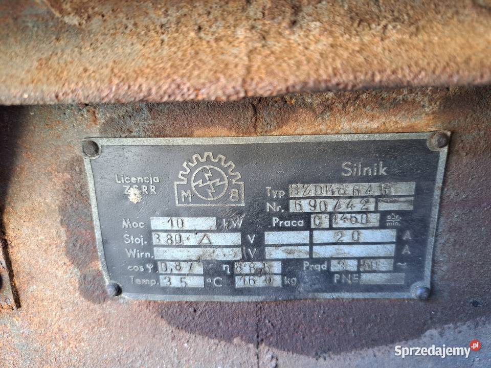 Silnik 10 KW opolskie