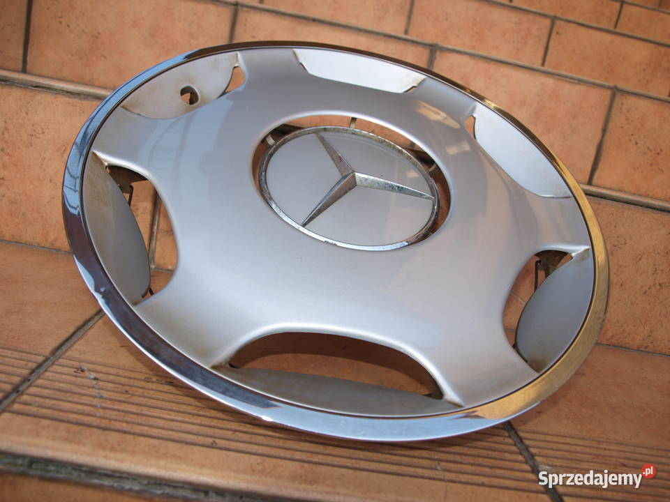 Mercedes kołpaki 15 chrom oryginalne komplet 4 wielkopolskie Kalisz