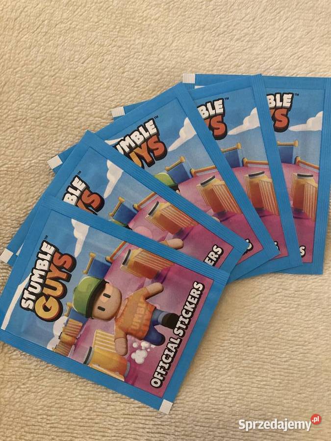 Naklejki Stumble Guys saszetka Gdańsk sprzedam