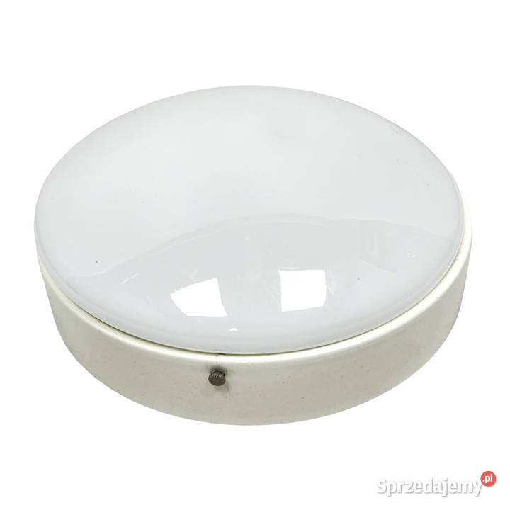 Stary ceramiczny plafon lampa warsztatowa ZAOS Warszawa