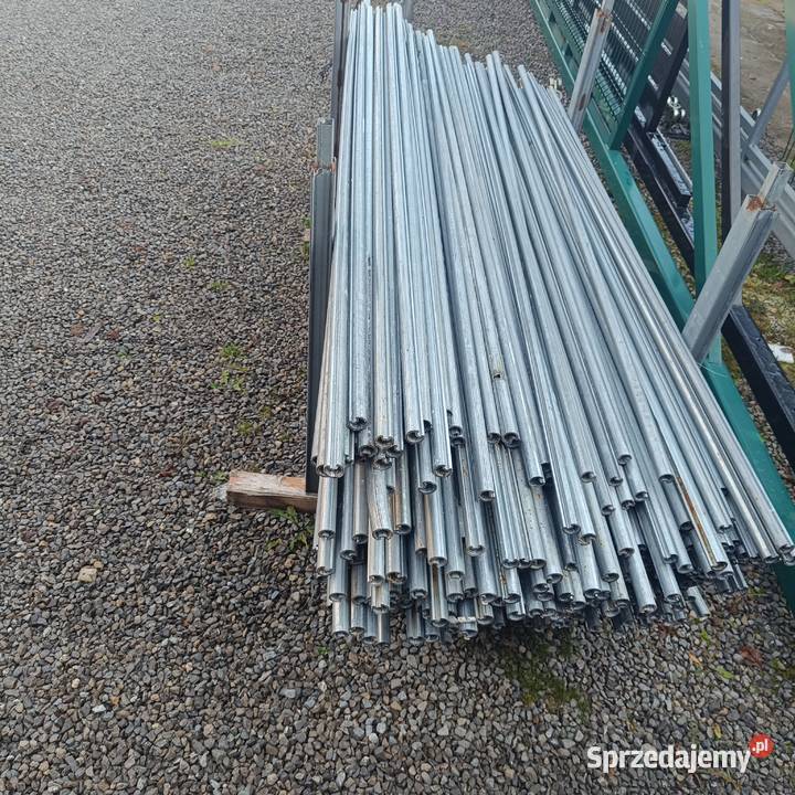 Słupek ocynk fi 28 ścianka 123 mm