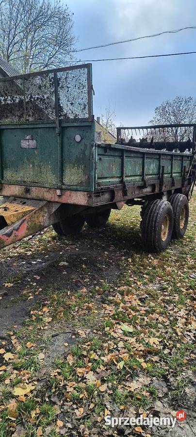 Rozrzutnik obornika 6 ton tandem podlaskie