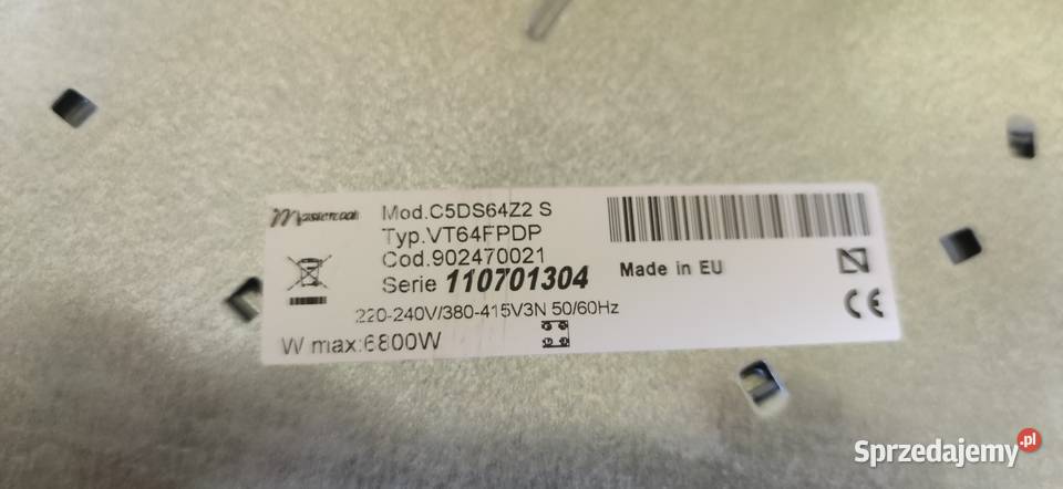 Płyta ceramiczna Mastercook kujawsko-pomorskie Radziejów