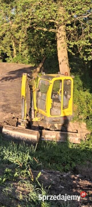 Wynajem Minikoparki o wadze 37 tony Koparki Gościeradów Ukazowy