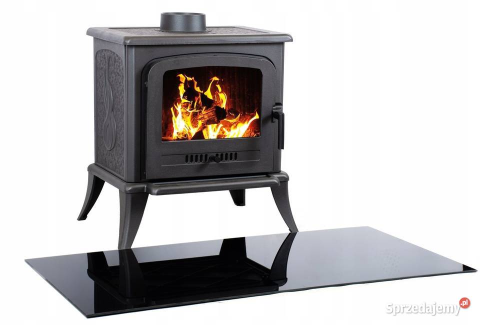 PODSTAWA SZKLANA POD PIEC KOMINEK SZKŁO 100x100